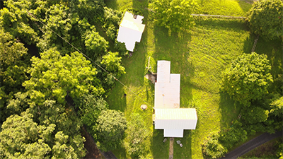 Farmhouse Flyover